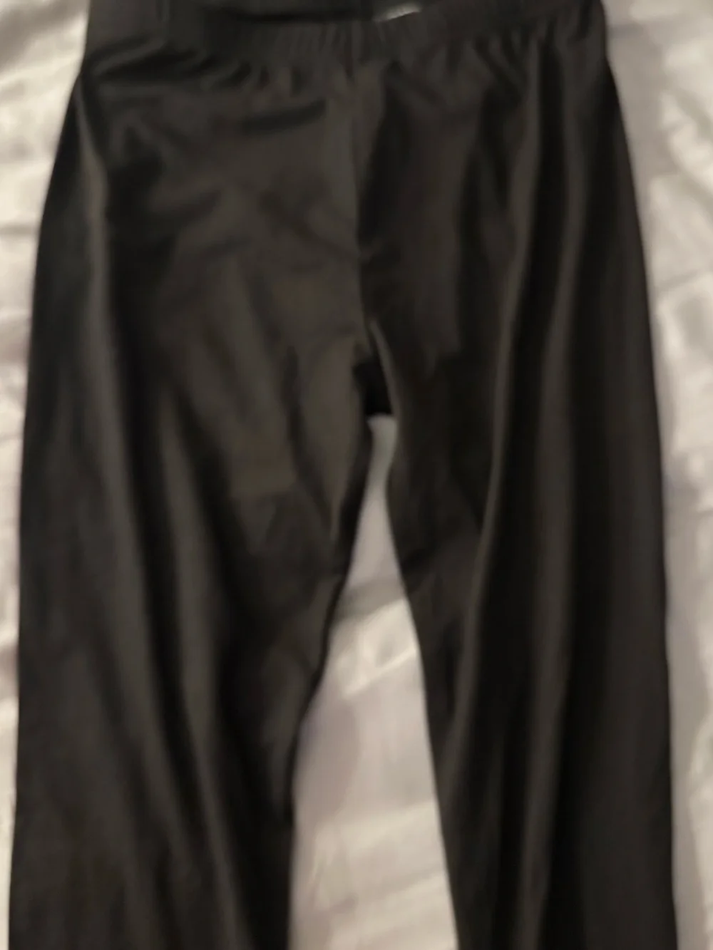Everyday Black Kids Leggings with Stretch Waistband